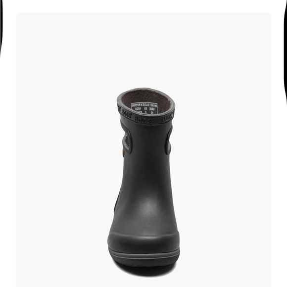 BOGS Kids Black Rain Boots - Picture 5 of 17